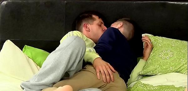  Sky James and Brendon Lee making out and fucking deep